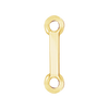 Block Initials with 2 Jump Rings (11 mm)