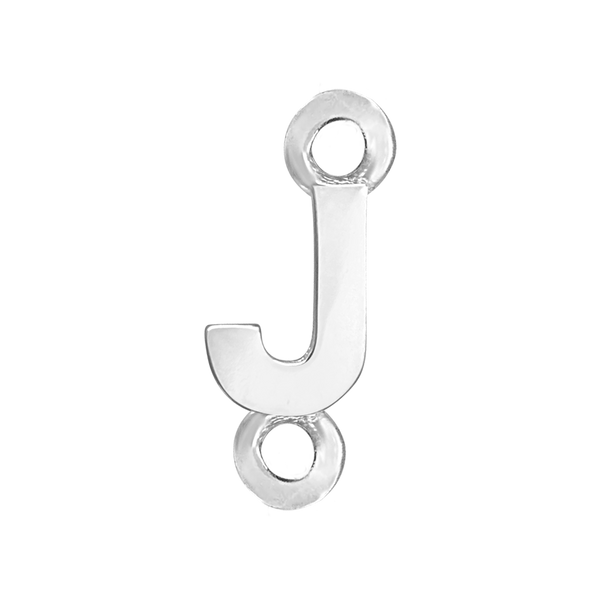 Block Initials with 2 Jump Rings (11 mm)