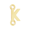 Block Initials with 2 Jump Rings (11 mm)