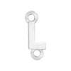 Block Initials with 2 Jump Rings (11 mm)