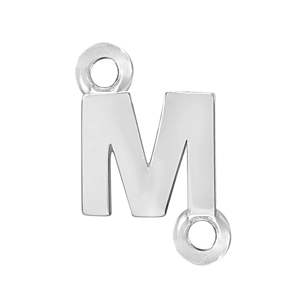Block Initials with 2 Jump Rings (11 mm)