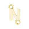Block Initials with 2 Jump Rings (11 mm)