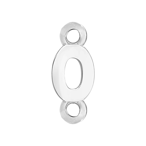 Block Initials with 2 Jump Rings (11 mm)