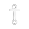 Block Initials with 2 Jump Rings (11 mm)