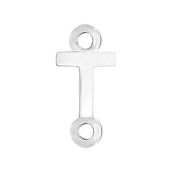 Block Initials with 2 Jump Rings (11 mm)