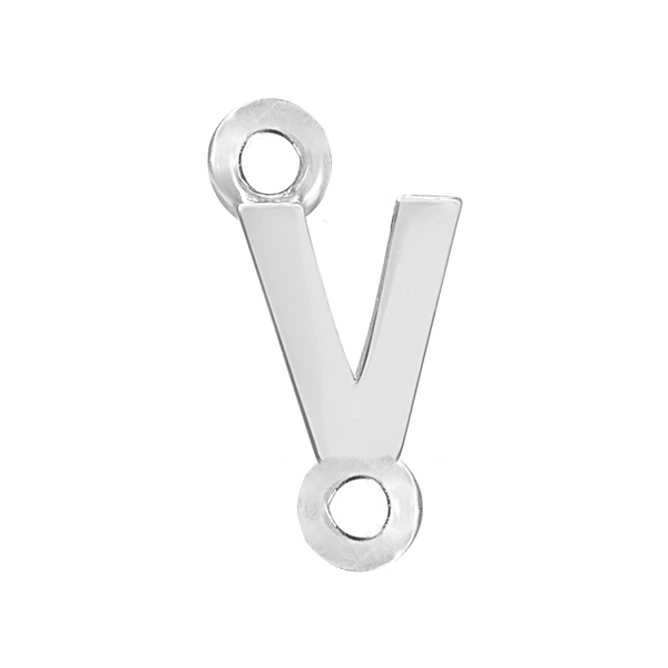 Block Initials with 2 Jump Rings (11 mm)