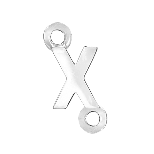 Block Initials with 2 Jump Rings (11 mm)