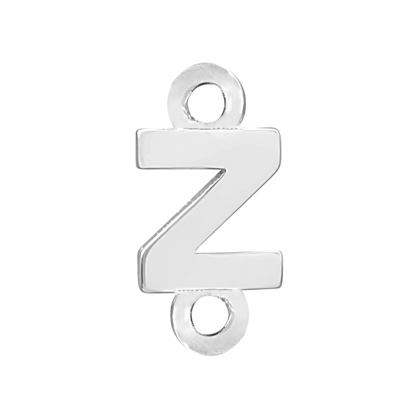 Block Initials with 2 Jump Rings (11 mm)