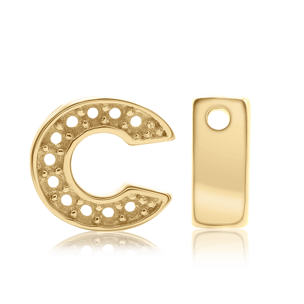 Campton Extra Bold Slider (Hole:1mm) (6mm) (Semi-Polished)