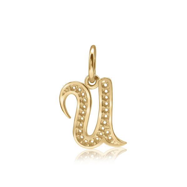 Fancy Pro Caption (16mm) (100% Polished with Bail)