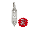 Initial Pendant Charms in Sterling Silver (25.00 mm)