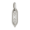 Initial Pendant Charms in Sterling Silver (25.00 mm)