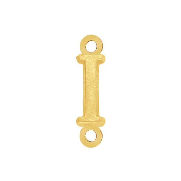 Greek Initials with 2 Jump Rings (6 mm)
