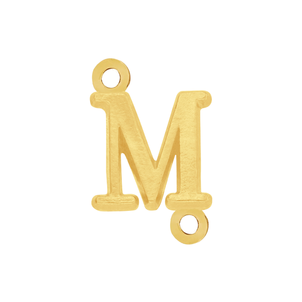 Greek Initials with 2 Jump Rings (6 mm)