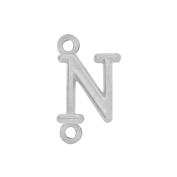 Greek Initials with 2 Jump Rings (6 mm)