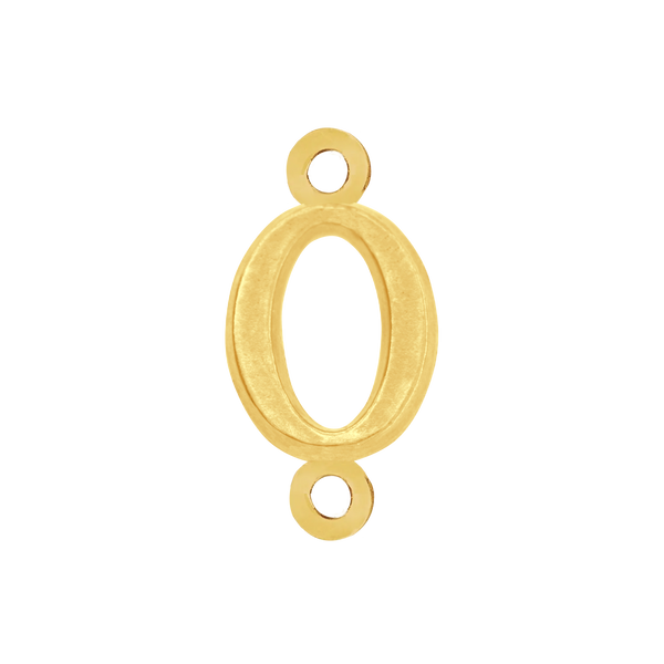 Greek Initials with 2 Jump Rings (6 mm)