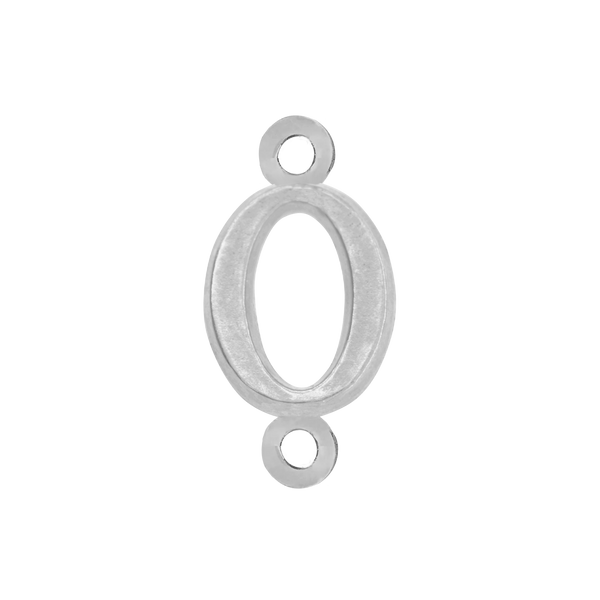 Greek Initials with 2 Jump Rings (6 mm)