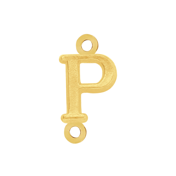 Greek Initials with 2 Jump Rings (6 mm)