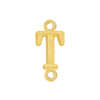 Greek Initials with 2 Jump Rings (6 mm)