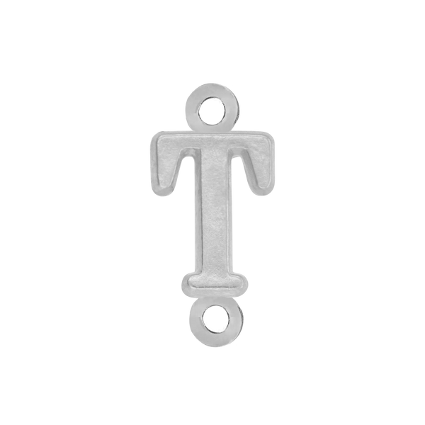 Greek Initials with 2 Jump Rings (6 mm)
