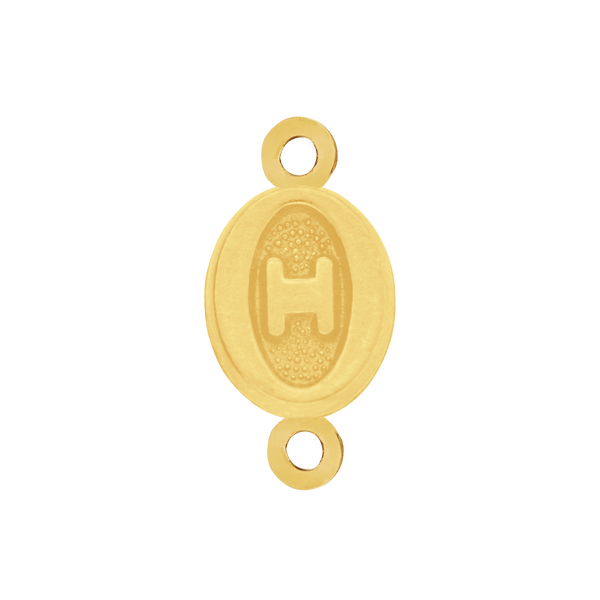 Greek Initials with 2 Jump Rings (6 mm)