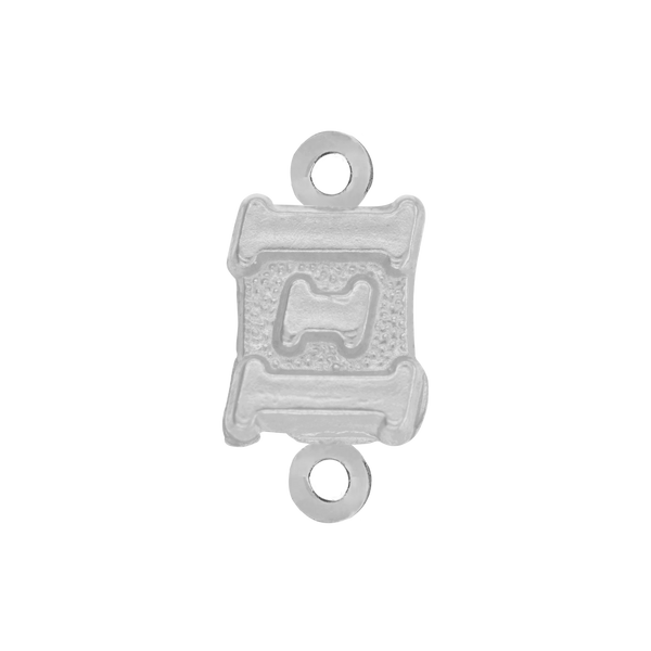 Greek Initials with 2 Jump Rings (6 mm)