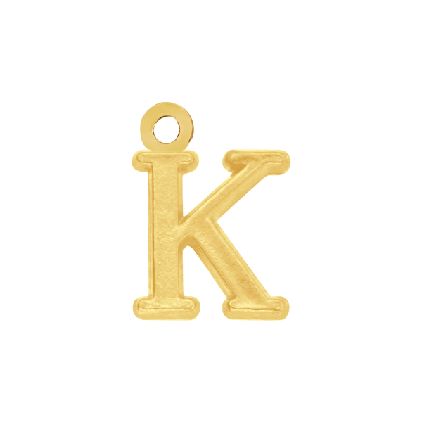Greek Initials with 1 Jump Ring (6 mm)
