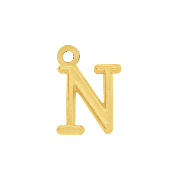 Greek Initials with 1 Jump Ring (6 mm)