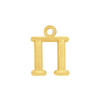 Greek Initials with 1 Jump Ring (6 mm)