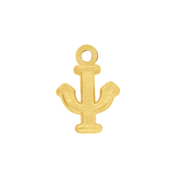 Greek Initials with 1 Jump Ring (6 mm)
