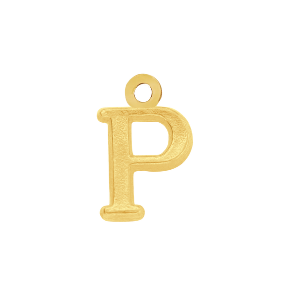 Greek Initials with 1 Jump Ring (6 mm)