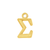 Greek Initials with 1 Jump Ring (6 mm)