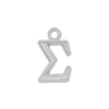 Greek Initials with 1 Jump Ring (6 mm)