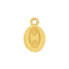 Greek Initials with 1 Jump Ring (6 mm)