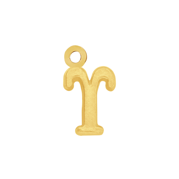 Greek Initials with 1 Jump Ring (6 mm)