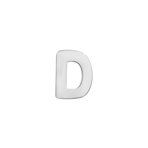 Block Initials in 14K Gold (8.00 mm)