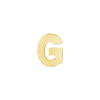 Block Initials in 14K Gold (8.00 mm)