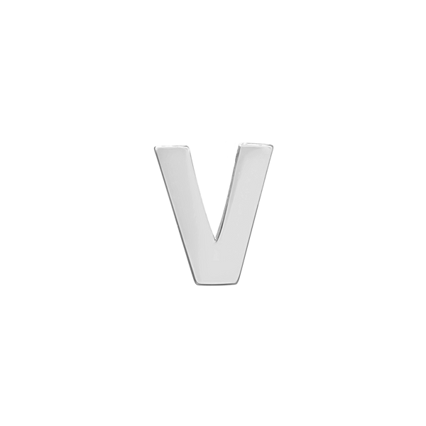 Block Initials in 14K Gold (8.00 mm)