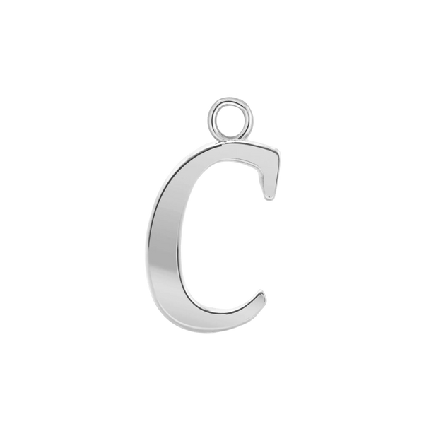 Capitolina Extra Bold Italic Initials with 1 Jump Ring (13 mm)