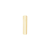 Block Initials in 14K Gold (10.00 mm)