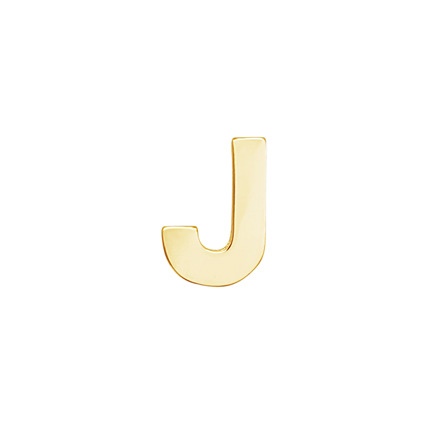 Block Initials in 14K Gold (10.00 mm)