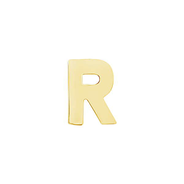 Block Initials in 14K Gold (10.00 mm)