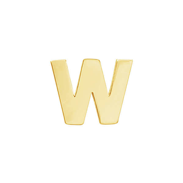 Block Initials in 14K Gold (10.00 mm)