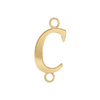 Capitolina Extra Bold Italic Initials with 2 Jump Rings (13 mm)