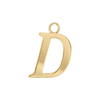 Capitolina Extra Bold Italic Initials with 1 Jump Ring (13 mm)