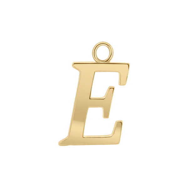 Capitolina Extra Bold Italic Initials with 1 Jump Ring (13 mm)