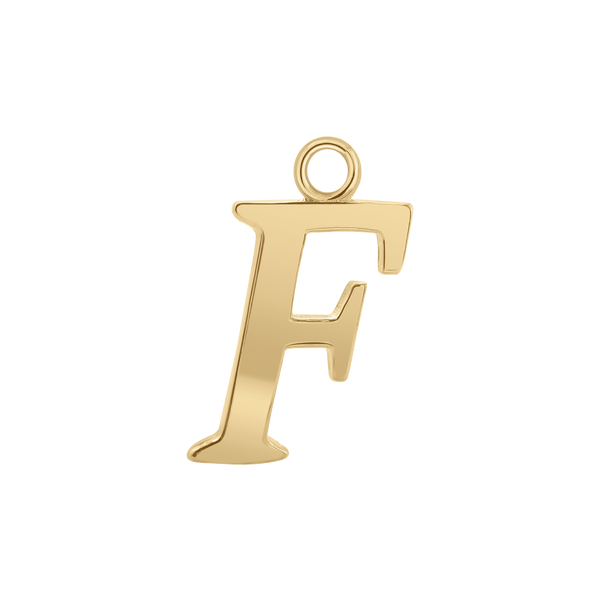 Capitolina Extra Bold Italic Initials with 1 Jump Ring (13 mm)