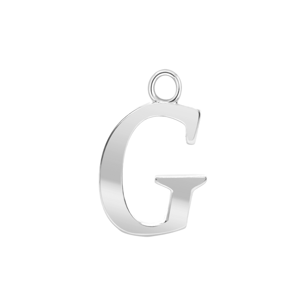 Capitolina Extra Bold Italic Initials with 1 Jump Ring (13 mm)