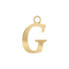 Capitolina Extra Bold Italic Initials with 1 Jump Ring (13 mm)