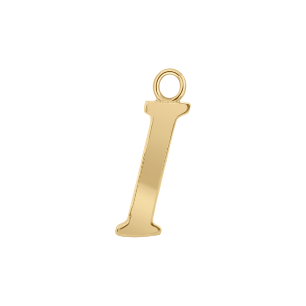 Capitolina Extra Bold Italic Initials with 1 Jump Ring (13 mm)